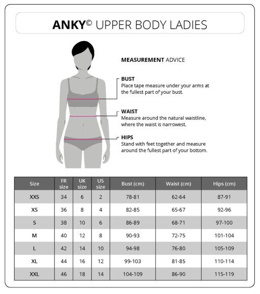 Anky Jakke Stepped str M