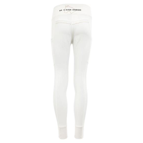 BR 4EH Børneleggins Ricky i Hvid