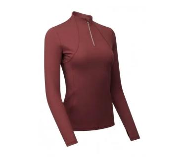LIBERTE ZIPPED BASE LAYER - RIOJA