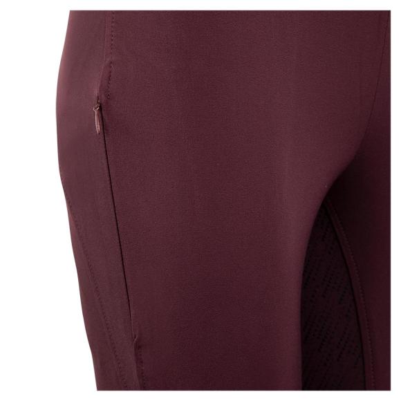 Premiere Ridetights Børn Burdock Bordeaux