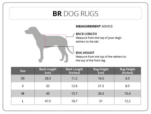 BR Regndækken til Hund